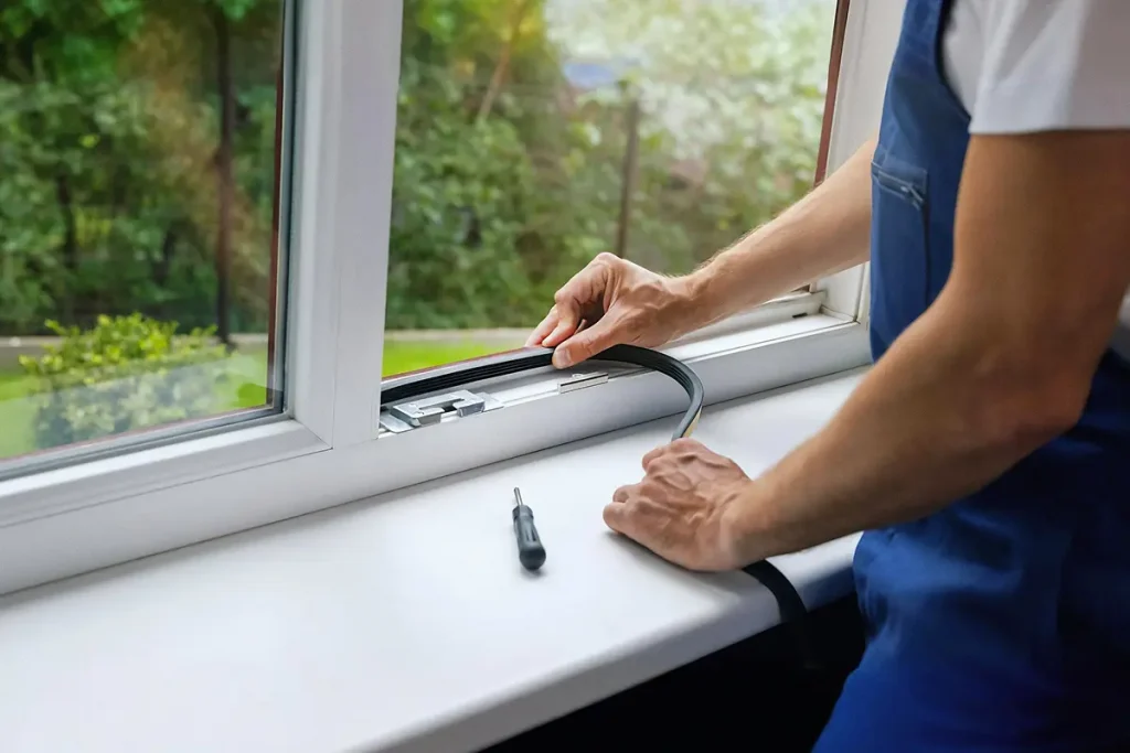 Fenster justierung